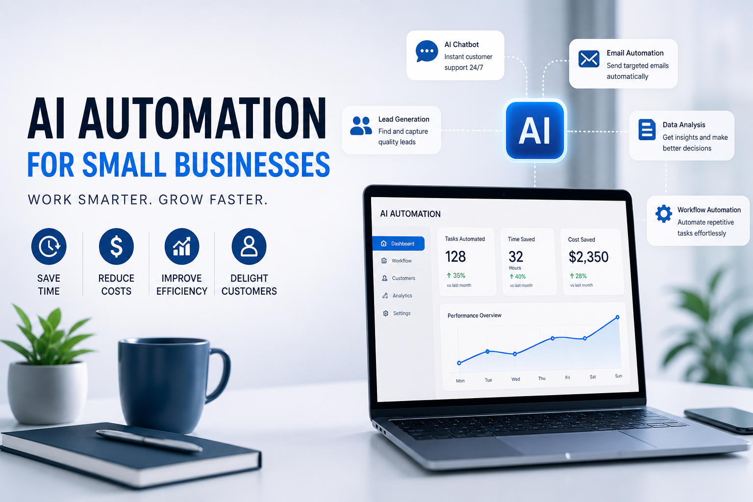 AI Automation for Small Businesses: A Complete Guide to Scaling Faster in 2026